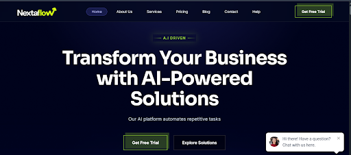 Nextaflow product screenshot