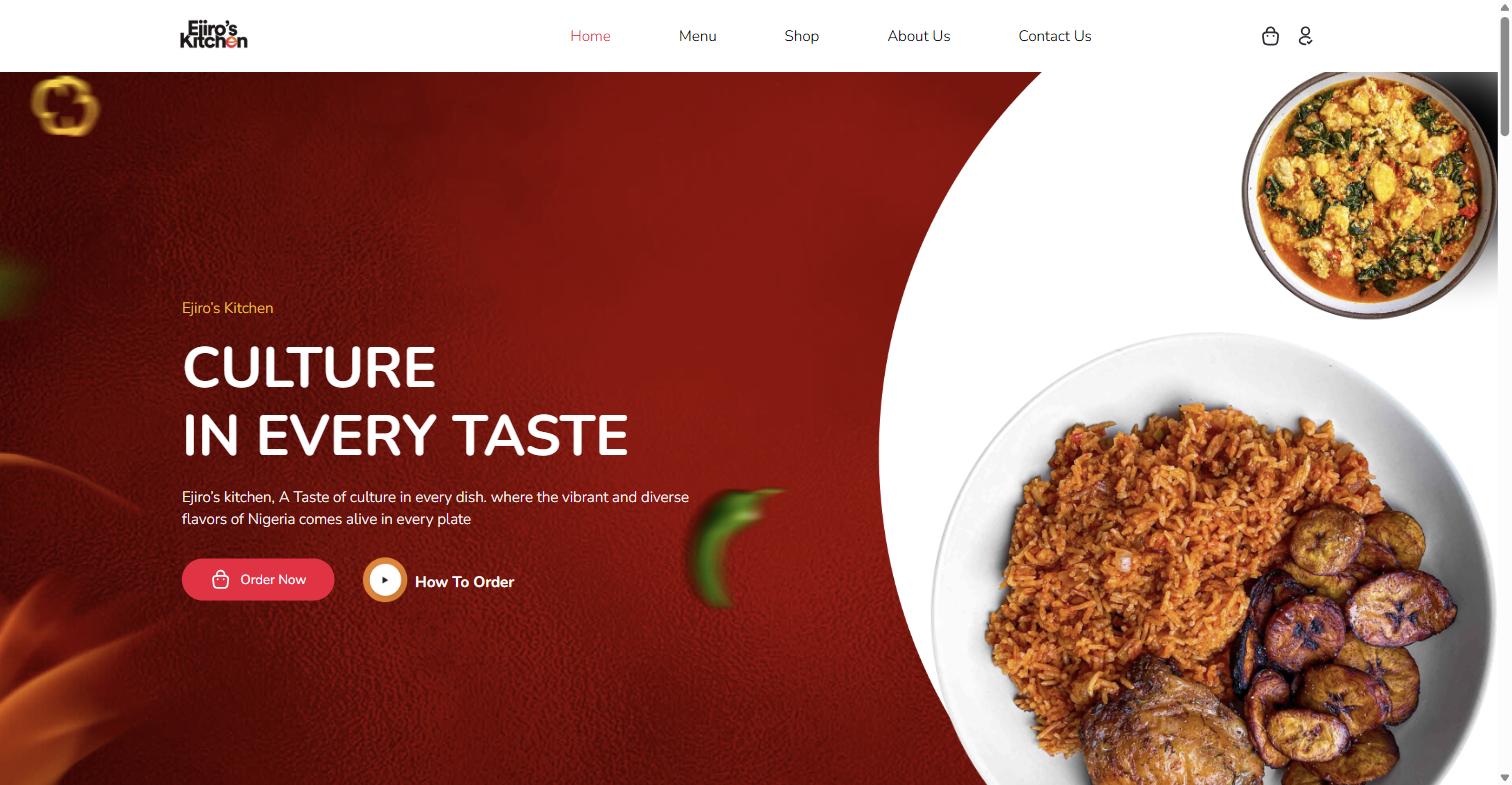 Ejiro Kitchen screenshot