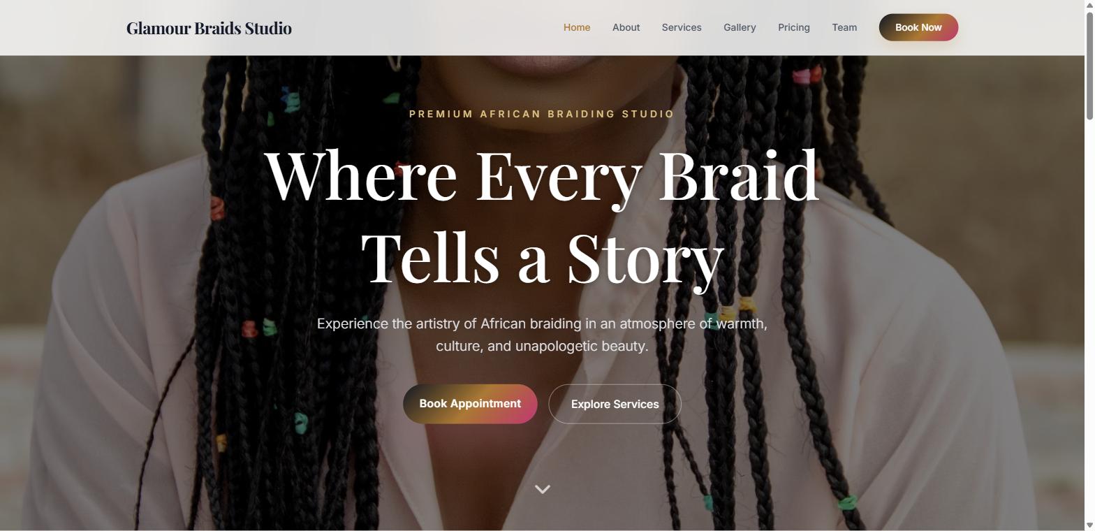 Hair Braiding Salon screenshot