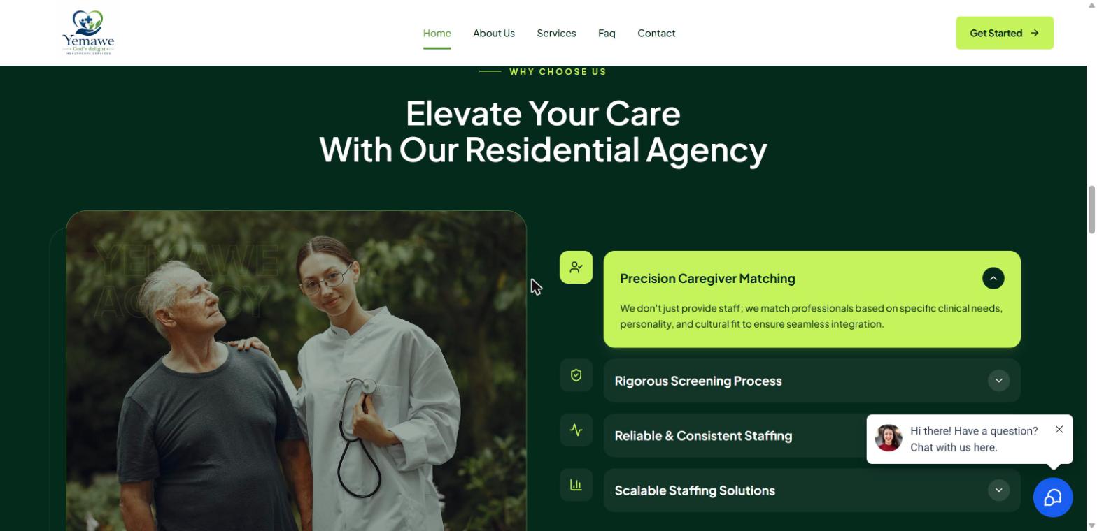 Residential Staffing Agency screenshot